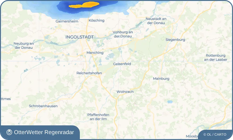 Widget-Vorschau für Parleiten Wetter-Widget-Vorschau mit Vorhersagedaten für Parleiten