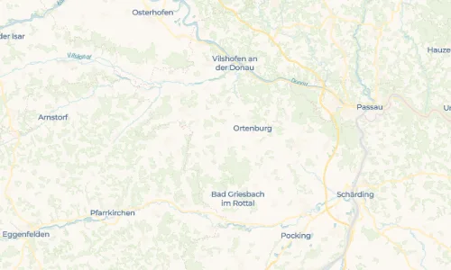 Regenradar Vorschaubild - Aktuelle Niederschläge in Parschalling und Umgebung