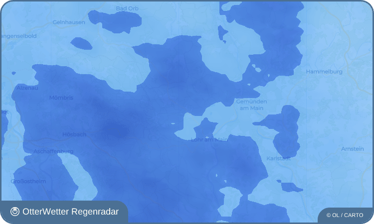 OtterWetter Regenradar-Widget Partenstein