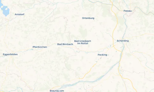 Regenradar Vorschaubild - Aktuelle Niederschläge in Parzham und Umgebung