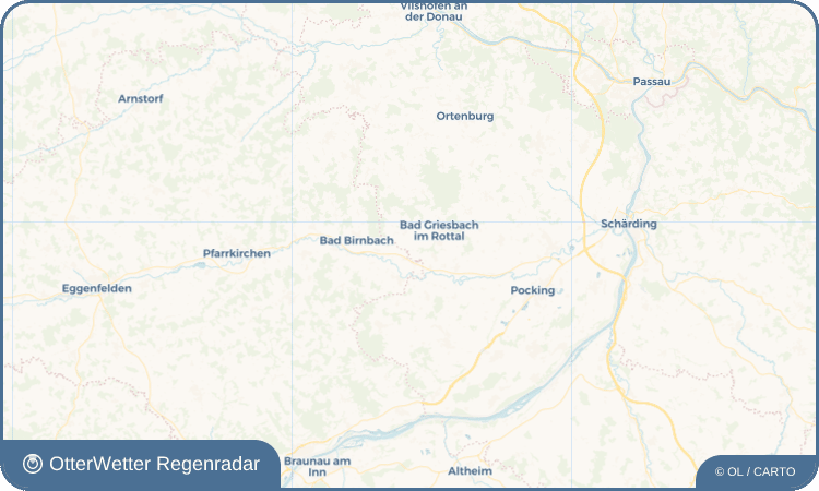 Widget-Vorschau für Parzham Wetter-Widget-Vorschau mit Vorhersagedaten für Parzham