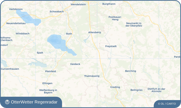 OtterWetter Regenradar-Widget Patersholz