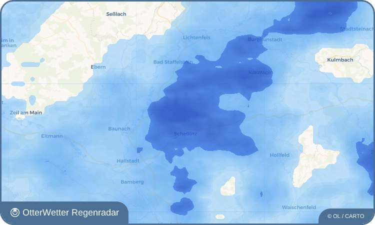 OtterWetter Regenradar-Widget Pausdorf