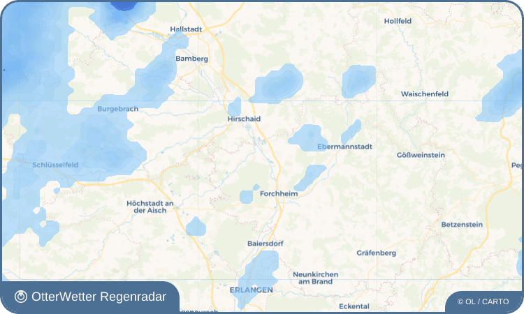 OtterWetter Regenradar-Widget Pautzfeld