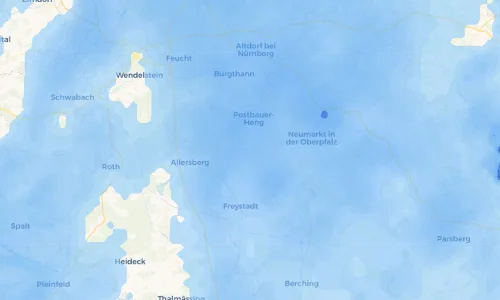 Regenradar Vorschaubild - Aktuelle Niederschläge in Pavelsbach und Umgebung