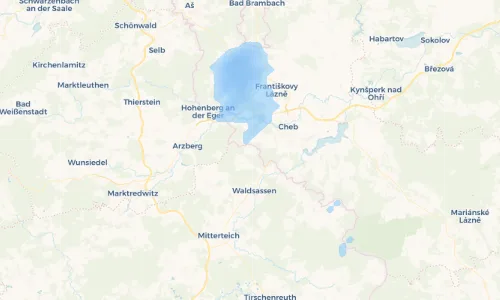 Regenradar Vorschaubild - Aktuelle Niederschläge in Pechtnersreuth und Umgebung