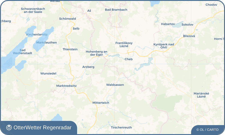 OtterWetter Regenradar-Widget Pechtnersreuth