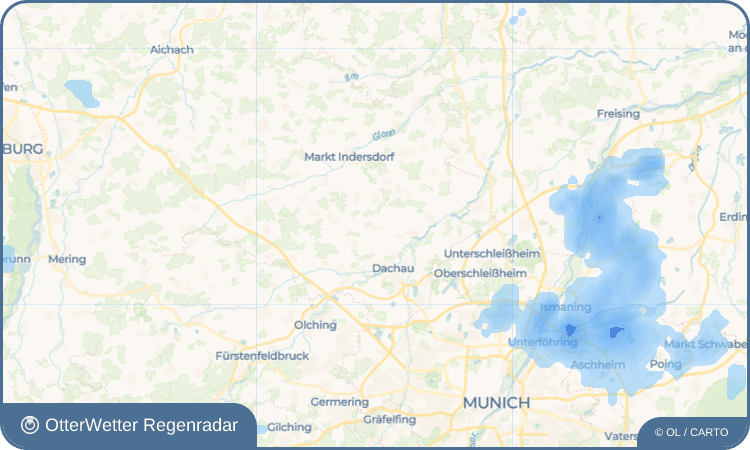 OtterWetter Regenradar-Widget Pellheim