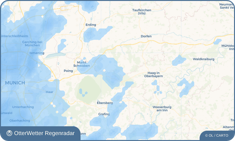 OtterWetter Regenradar-Widget Pemmering