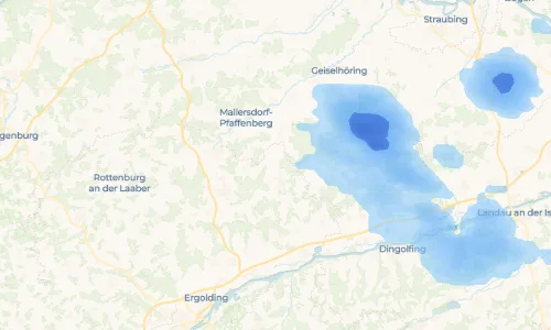 Regenradar Penk: aktuelle Niederschläge in Penk und Umgebung, Stand 25. Oktober 2026 um 8:20 Uhr