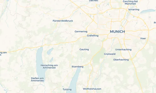 Regenradar Vorschaubild - Aktuelle Niederschläge in Pentenried und Umgebung