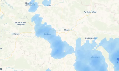 Regenradar Vorschaubild - Aktuelle Niederschläge in Penting und Umgebung
