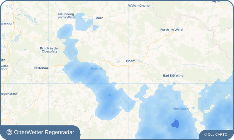 OtterWetter Regenradar-Widget Penting