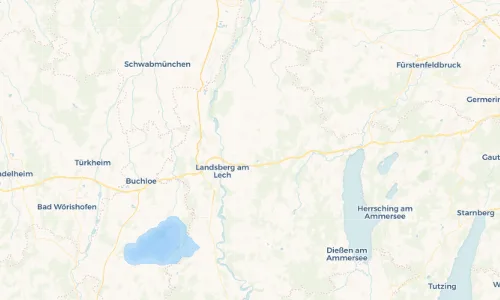 Regenradar Vorschaubild - Aktuelle Niederschläge in Penzing und Umgebung