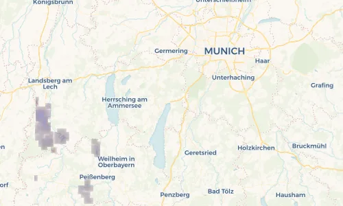 Regenradar Vorschaubild - Aktuelle Niederschläge in Percha und Umgebung