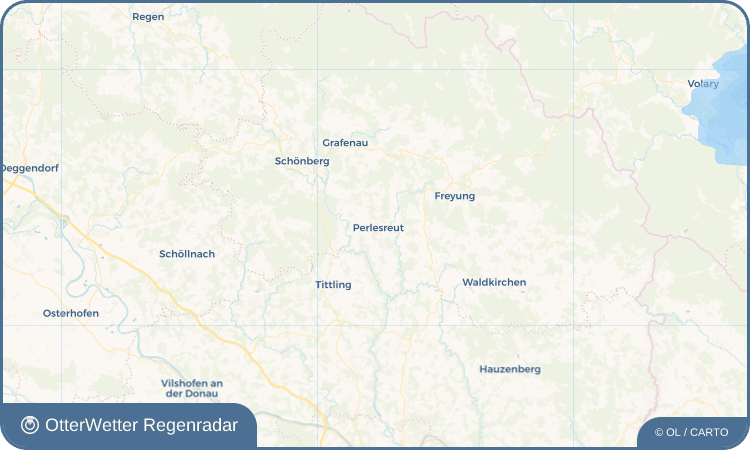 OtterWetter Regenradar-Widget Perlesreut