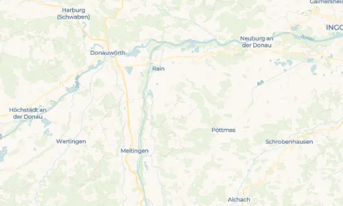Regenradar Vorschaubild - Aktuelle Niederschläge in Pessenburgheim und Umgebung