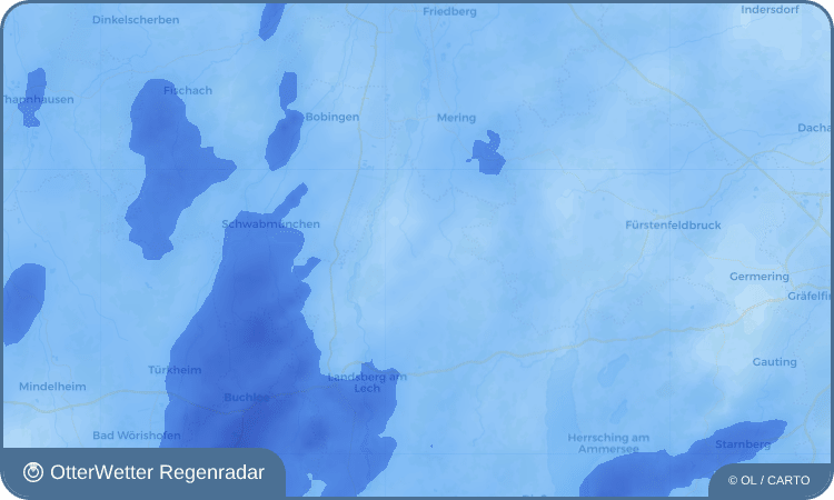OtterWetter Regenradar-Widget Pestenacker