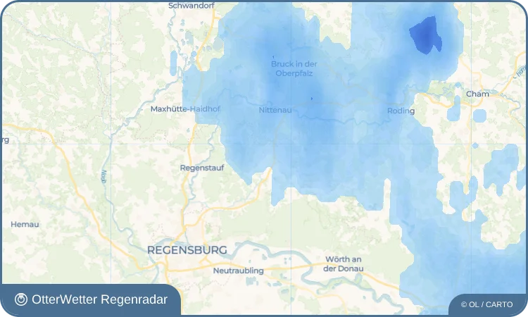 Widget-Vorschau für Pettenreuth Wetter-Widget-Vorschau mit Vorhersagedaten für Pettenreuth