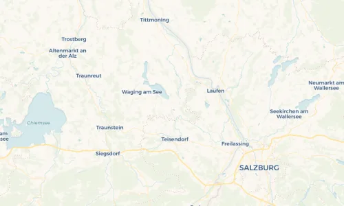 Regenradar Vorschaubild - Aktuelle Niederschläge in Petting und Umgebung