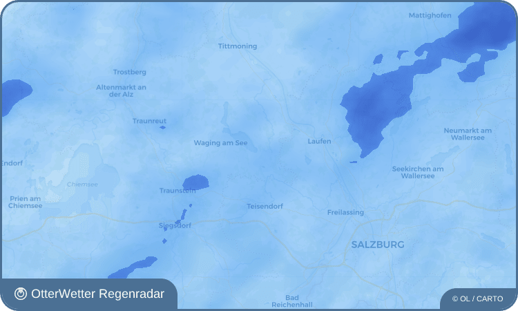 OtterWetter Regenradar-Widget Petting