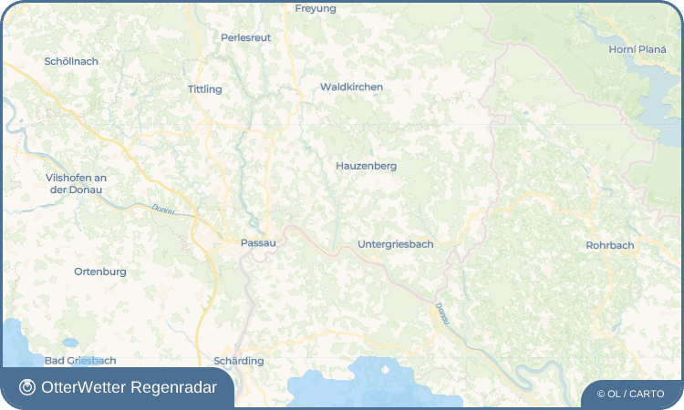 OtterWetter Regenradar-Widget Petzenberg