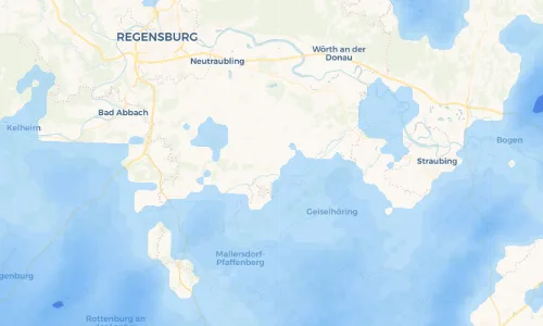 Regenradar Vorschaubild - Aktuelle Niederschläge in Petzkofen und Umgebung