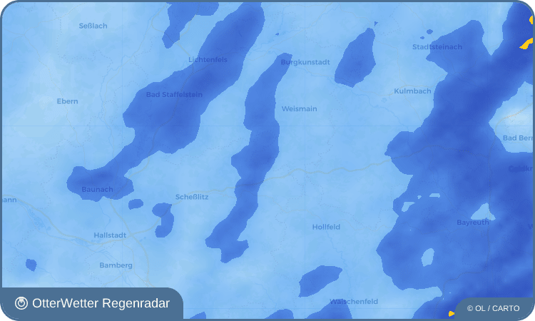 OtterWetter Regenradar-Widget Pfaffendorf