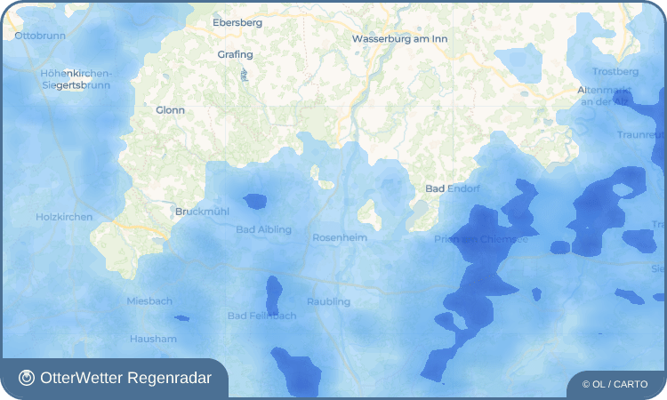 OtterWetter Regenradar-Widget Pfaffenhofen am Inn