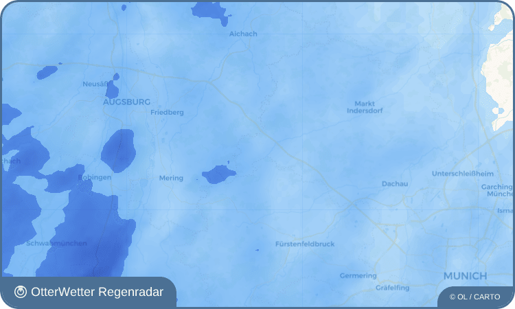 OtterWetter Regenradar-Widget Pfaffenhofen an der Glonn