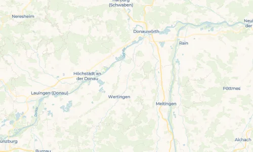 Regenradar Vorschaubild - Aktuelle Niederschläge in Pfaffenhofen an der Zusam und Umgebung