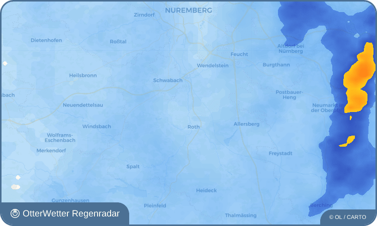 OtterWetter Regenradar-Widget Pfaffenhofen (Roth)