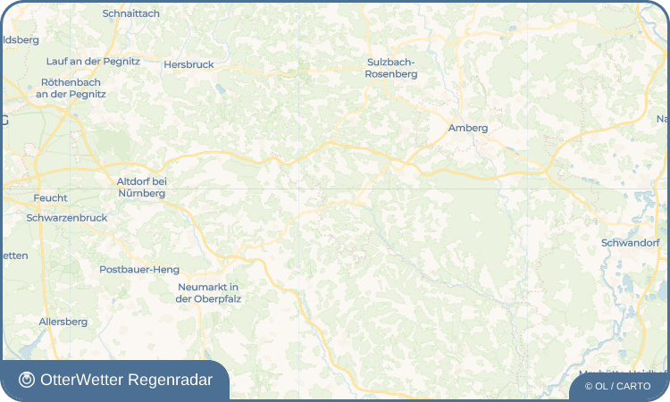 OtterWetter Regenradar-Widget Pfaffenhofen