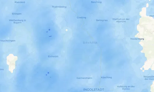 Regenradar Vorschaubild - Aktuelle Niederschläge in Pfalzpaint und Umgebung