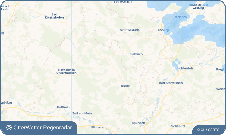 Widget-Vorschau für Pfarrweisach Wetter-Widget-Vorschau mit Vorhersagedaten für Pfarrweisach