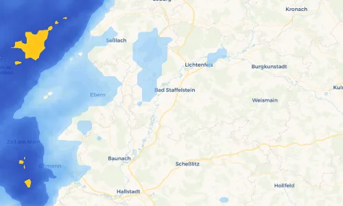 Regenradar Vorschaubild - Aktuelle Niederschläge in Pferdsfeld und Umgebung