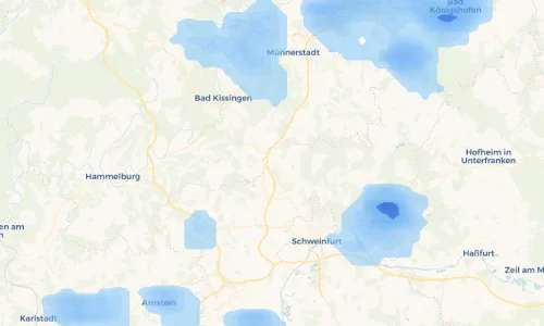 Regenradar Vorschaubild - Aktuelle Niederschläge in Pfersdorf und Umgebung