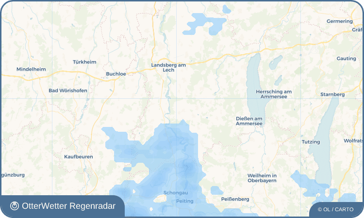 OtterWetter Regenradar-Widget Pflugdorf