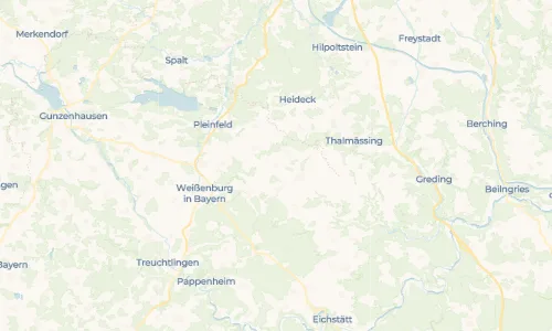 Regenradar Pfraunfeld: aktuelle Niederschläge in Pfraunfeld und Umgebung, Stand 25. Oktober 2026 um 23:35 Uhr