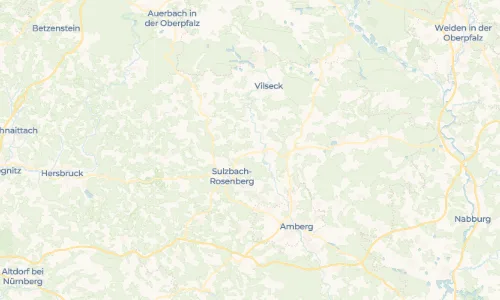 Regenradar Pickenricht: aktuelle Niederschläge in Pickenricht und Umgebung, Stand 27. Oktober 2026 um 0:05 Uhr