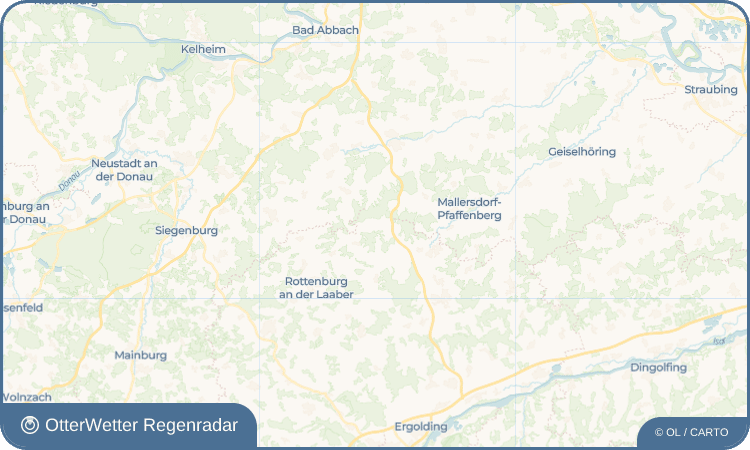 OtterWetter Regenradar-Widget Piegendorf