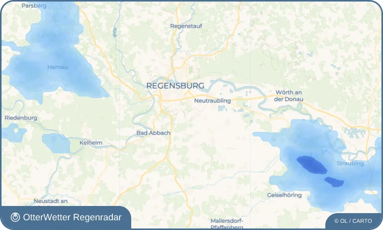 Wetter-Widget-Vorschau mit Vorhersagedaten für Piesenkofen