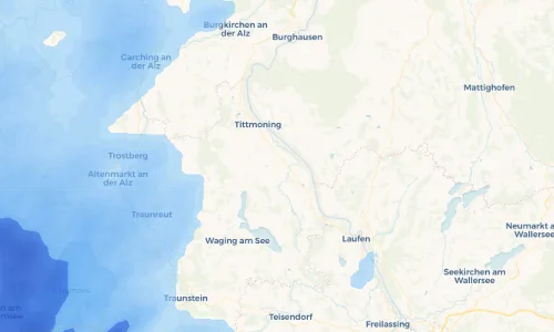 Regenradar Vorschaubild - Aktuelle Niederschläge in Pietling und Umgebung