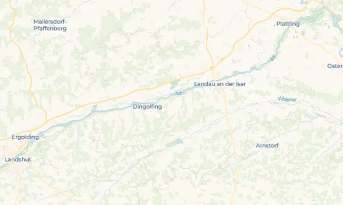 Regenradar Vorschaubild - Aktuelle Niederschläge in Pilberskofen und Umgebung