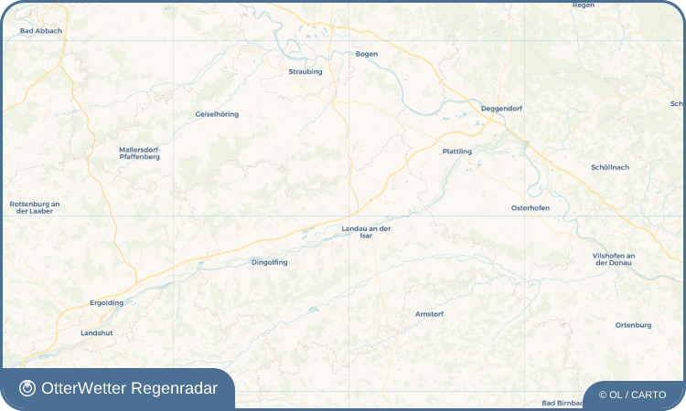 OtterWetter Regenradar-Widget Pilsting