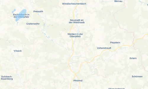 Regenradar Vorschaubild - Aktuelle Niederschläge in Pirkmühle und Umgebung