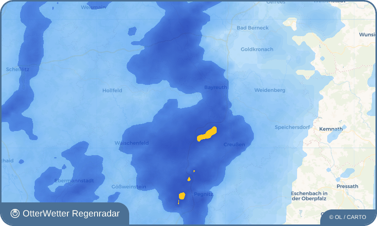 Wetter-Widget-Vorschau mit Vorhersagedaten für Pittersdorf