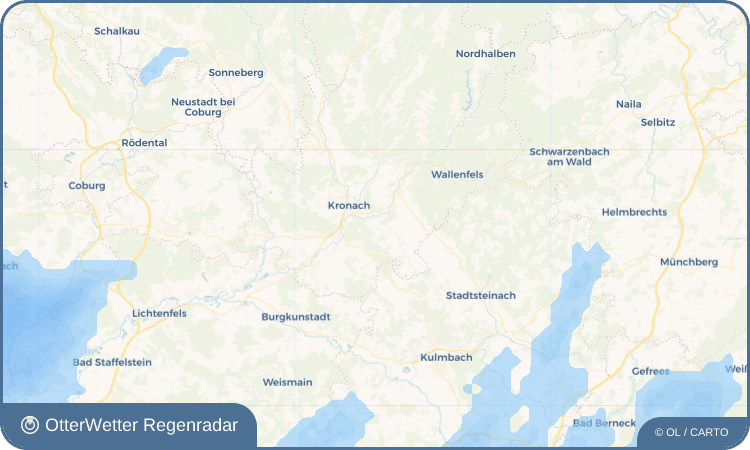 OtterWetter Regenradar-Widget Planersgut