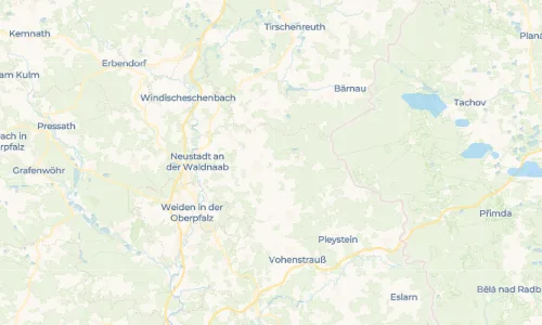Regenradar Vorschaubild - Aktuelle Niederschläge in Plankenhammer und Umgebung