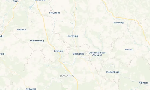 Regenradar-Vorschau: aktuelle Niederschläge in Plankstetten und Umgebung